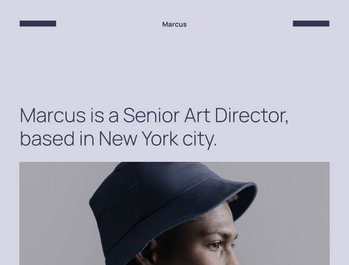 Create a Personal Portfolio